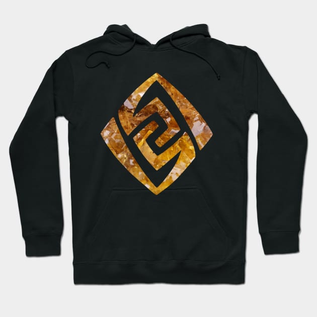 Geo Element Genshin Impact Hoodie by Basicallyimbored